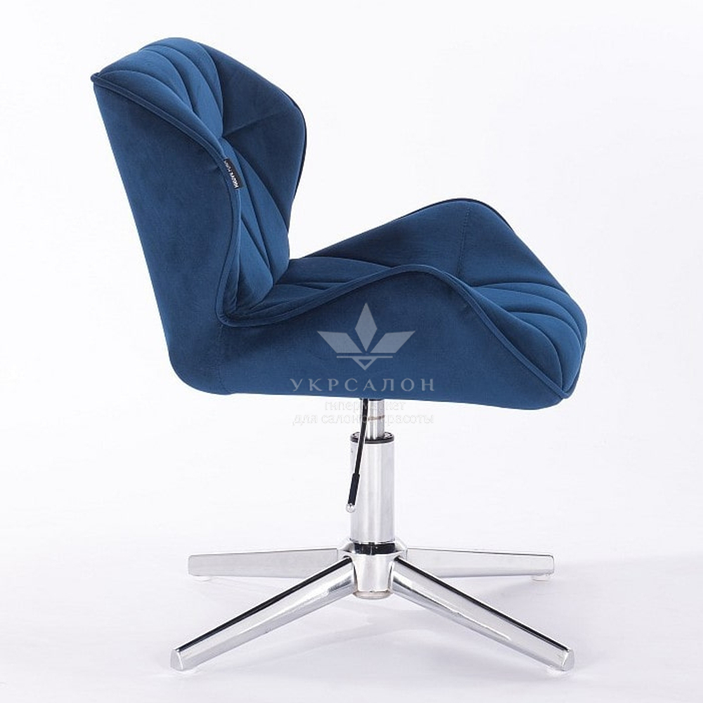 Стільчик клієнта Paris velor cross