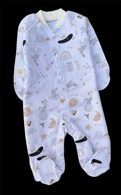 Чоловічок "Принт", футер ТМ "Happy ToT" (62 см)