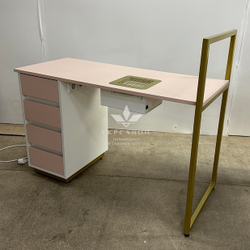 Маникюрный стол Mark SM-100+ с металлической ножкой