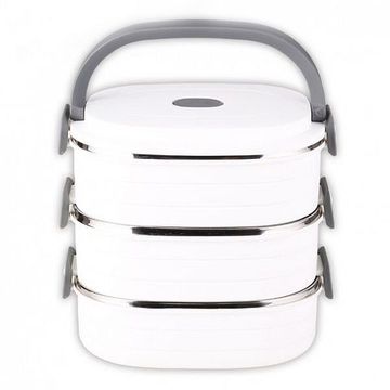 Ланч-бокс 2,7л. 3 попер. Peterhof PH-12426-27 white