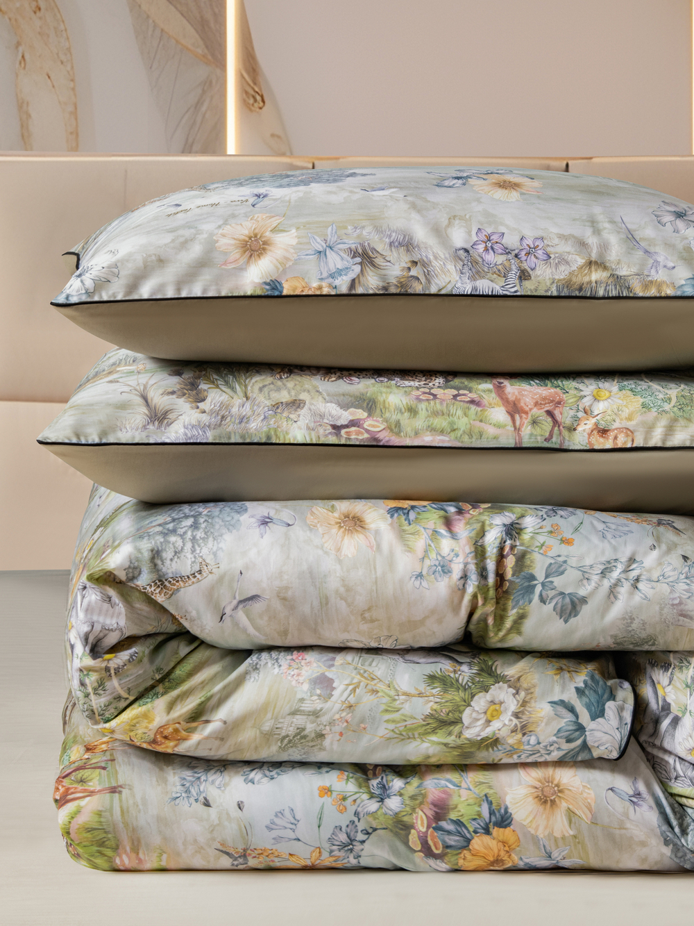 Комплект постельного белья Сатин Премиум CPA055