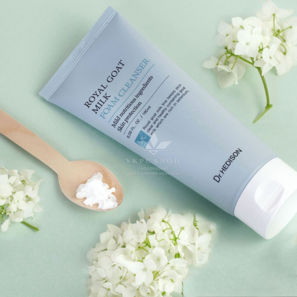 Пенка для умывания с экстрактом козьего молока Dr.Hedison Royal Goat Milk Foam Cleanser