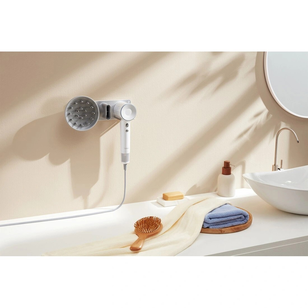 Фен Laifen Retro профессиональный с ионизацией, 2 насадки, белый