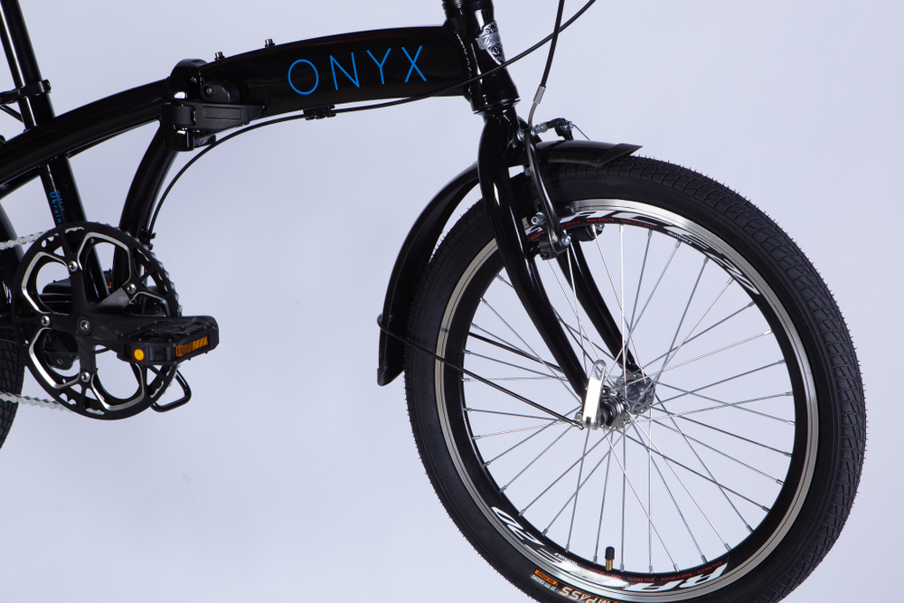 Велосипед складний алюмінієвий 20 дюймів Dorozhnik Onyx PH 2025, з багажником, рама 10.5"