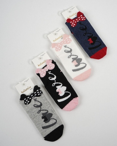 Шкарпетки демісезонні "Love", бавовна "Katamino"