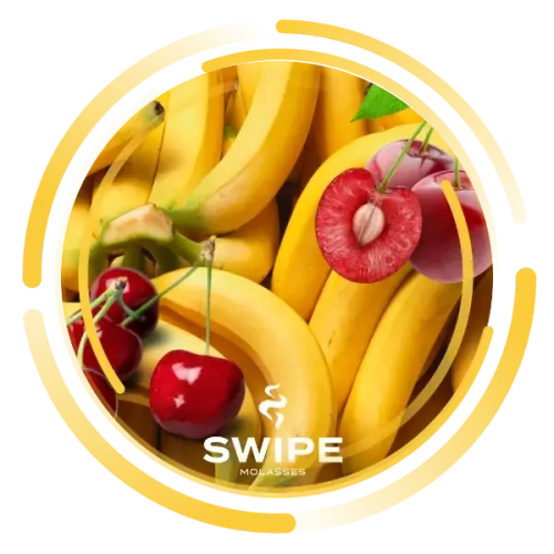 Бестабачная Смесь Swipe Banana Cherry (Свайп Банан Вишня) 50г