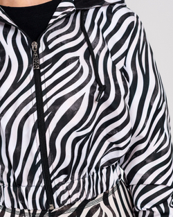 Вітрівка для дівчинки з принтом Zebra (арт. 3722500103)