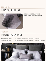 Комплект постельного белья Сатин Velouria Luxe с Одеялом VL013