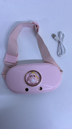 Пояс-грелка розовая