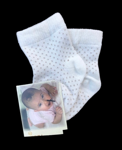 Шкарпетки "Краплинка", котон ТМ "Karatepe socks" (0-6 міс)