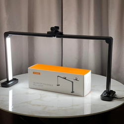 Бестеневая настольная лампа трансформер F-800E, черная