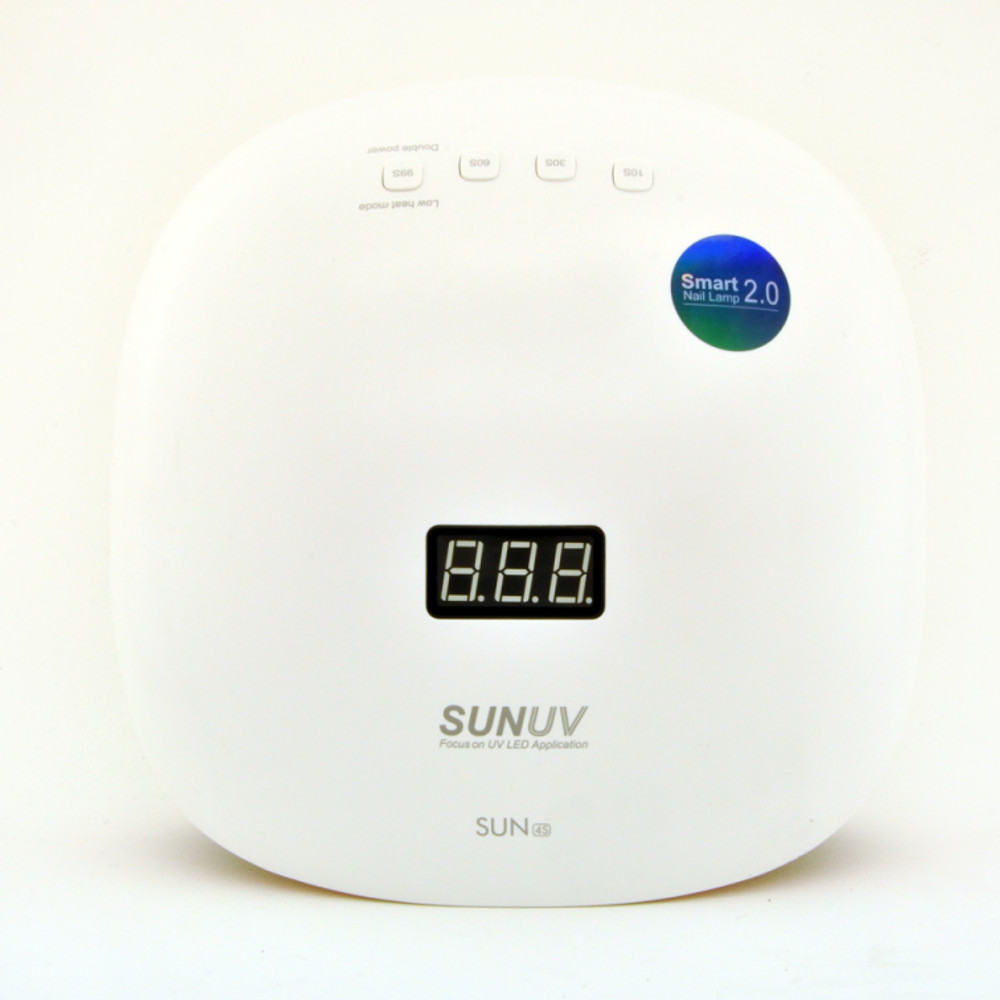 Лампа для манікюру LED+UV Sun 4s Pink, нового покоління з кварцовими діодами, 48Вт оригінал