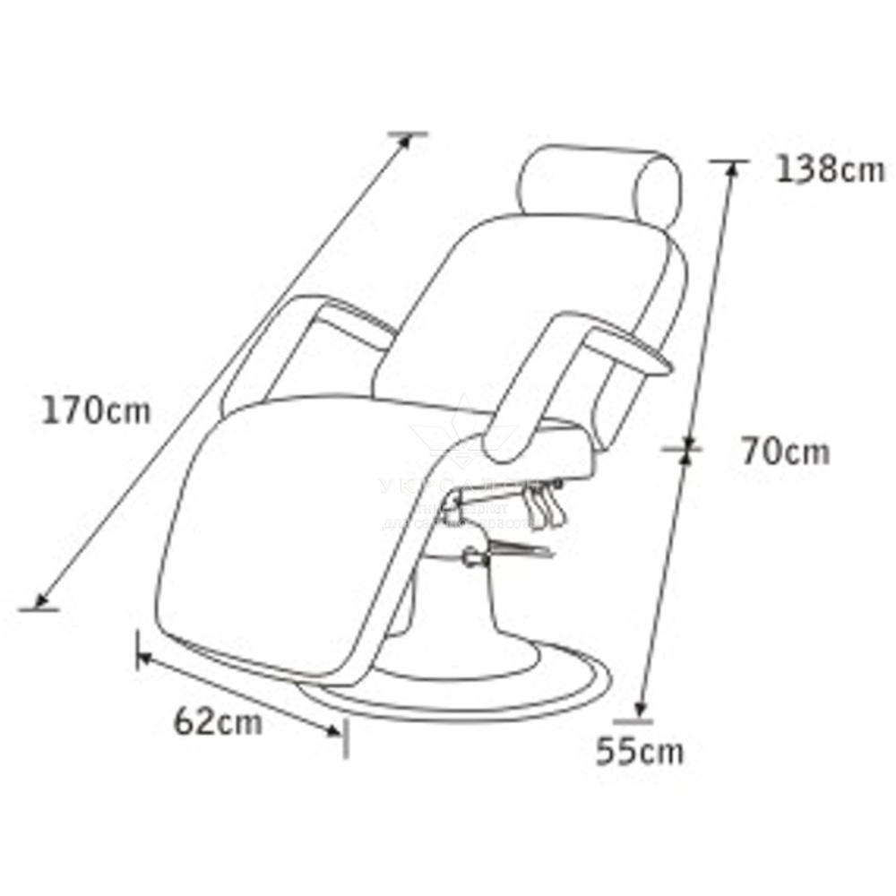 Кушетка косметологическая ZD-383