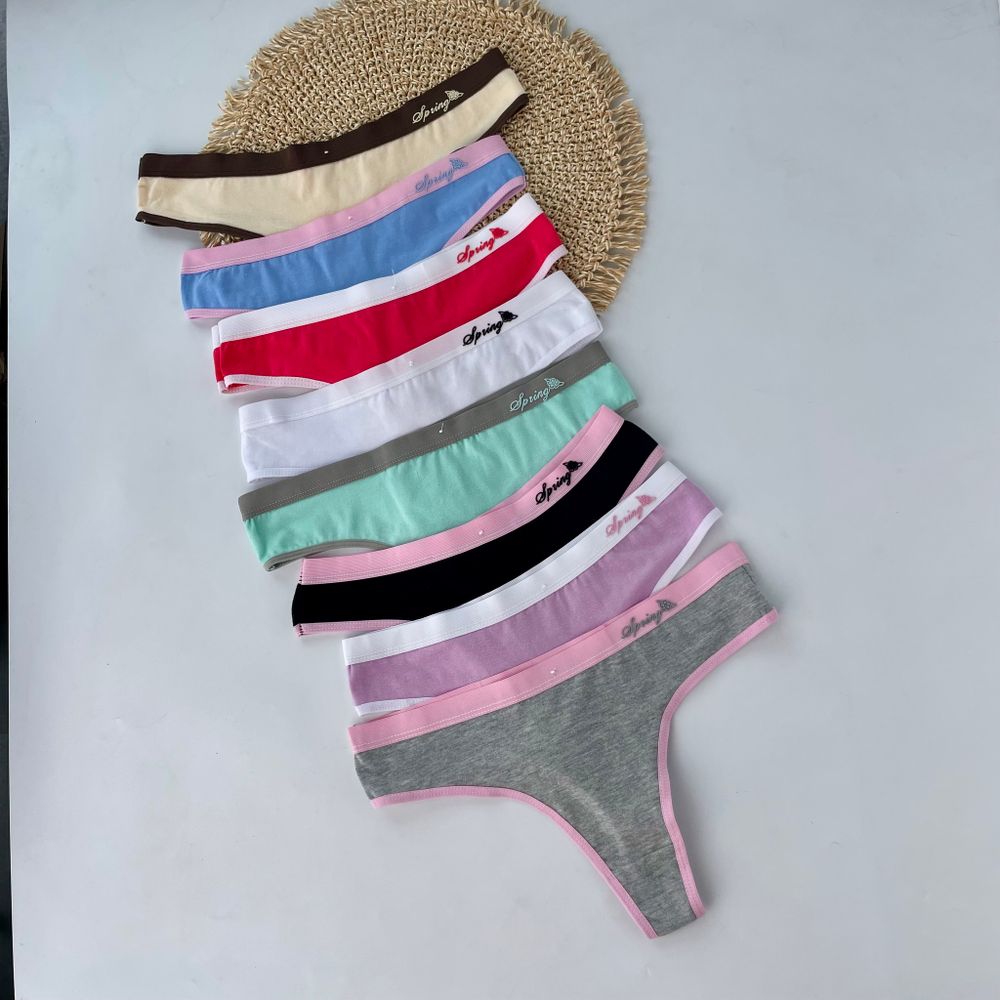 Стрінги з широкою резинкою