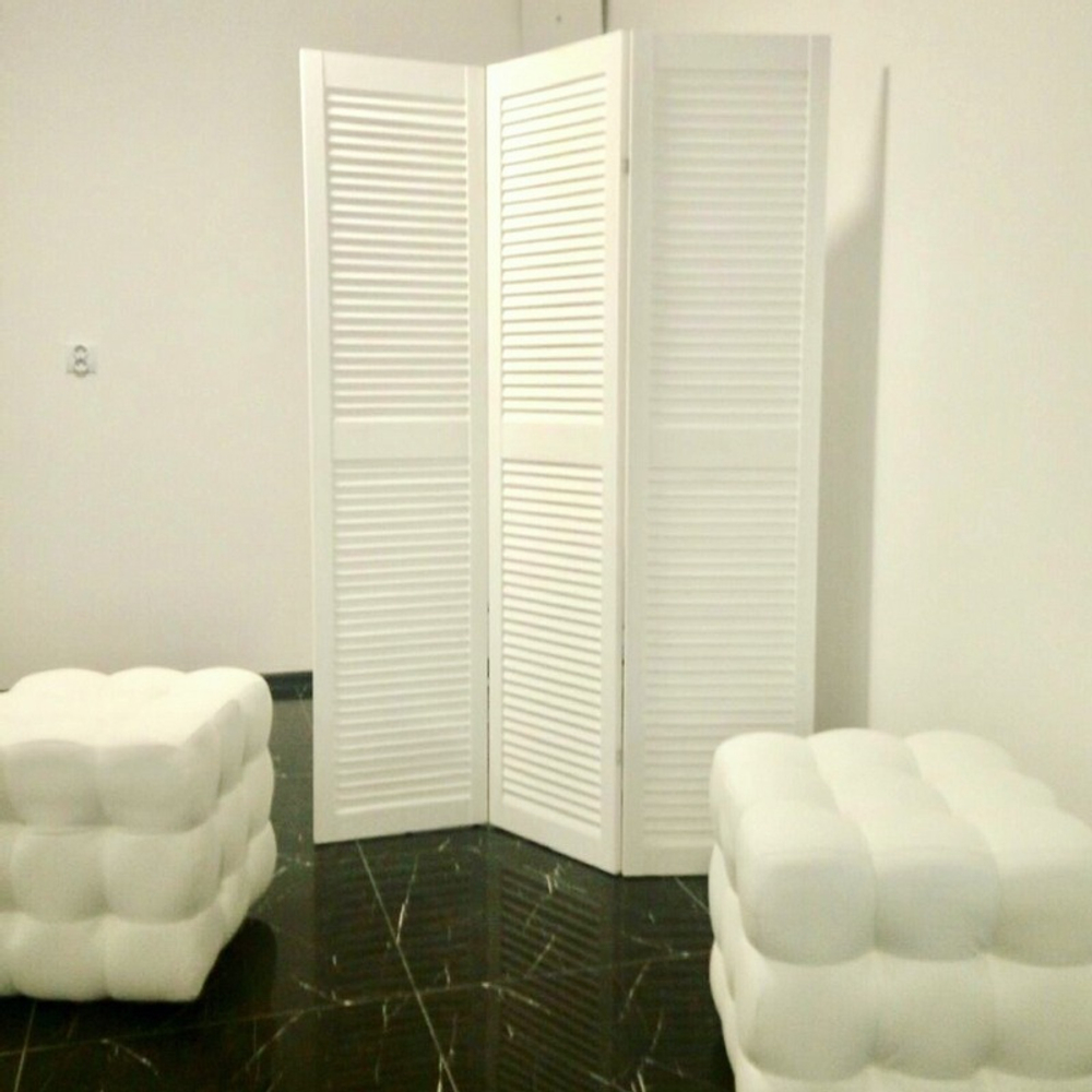 Ширма жалюзі біла