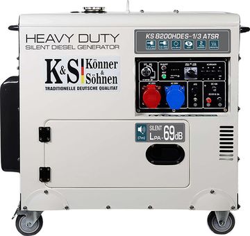 Дизельний генератор Konner&Sohnen KS 8200HDES-1/3 ATSR