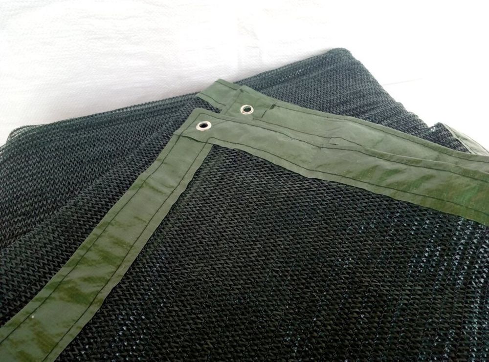 Затеняющая сетка 5х6 (65%) с кольцами. Усиленные края