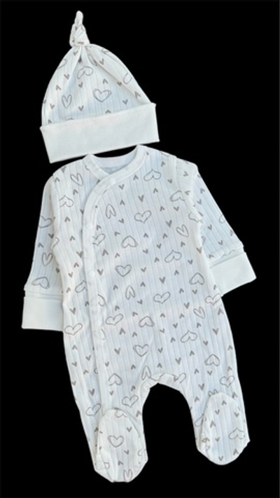 Чоловічок із шапочкою "Принт", інтерлок ТМ "Happy ТОТ"