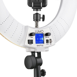 Кольцевая лампа на штативе Lumo Shuttle, диаметр 45 см, 105W