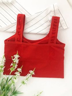 Удлиненный рифленый топ