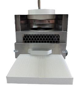 Профессиональная мобильная вытяжка для маникюра и педикюра Fusion Plus Premium, нержавеющая сталь