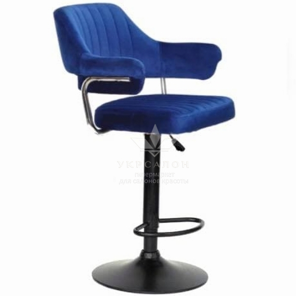 Стілець для візажу Jef velor black