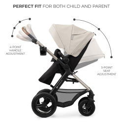 Универсальная коляска 3 в 1 Kinderkraft Moov 2 Air