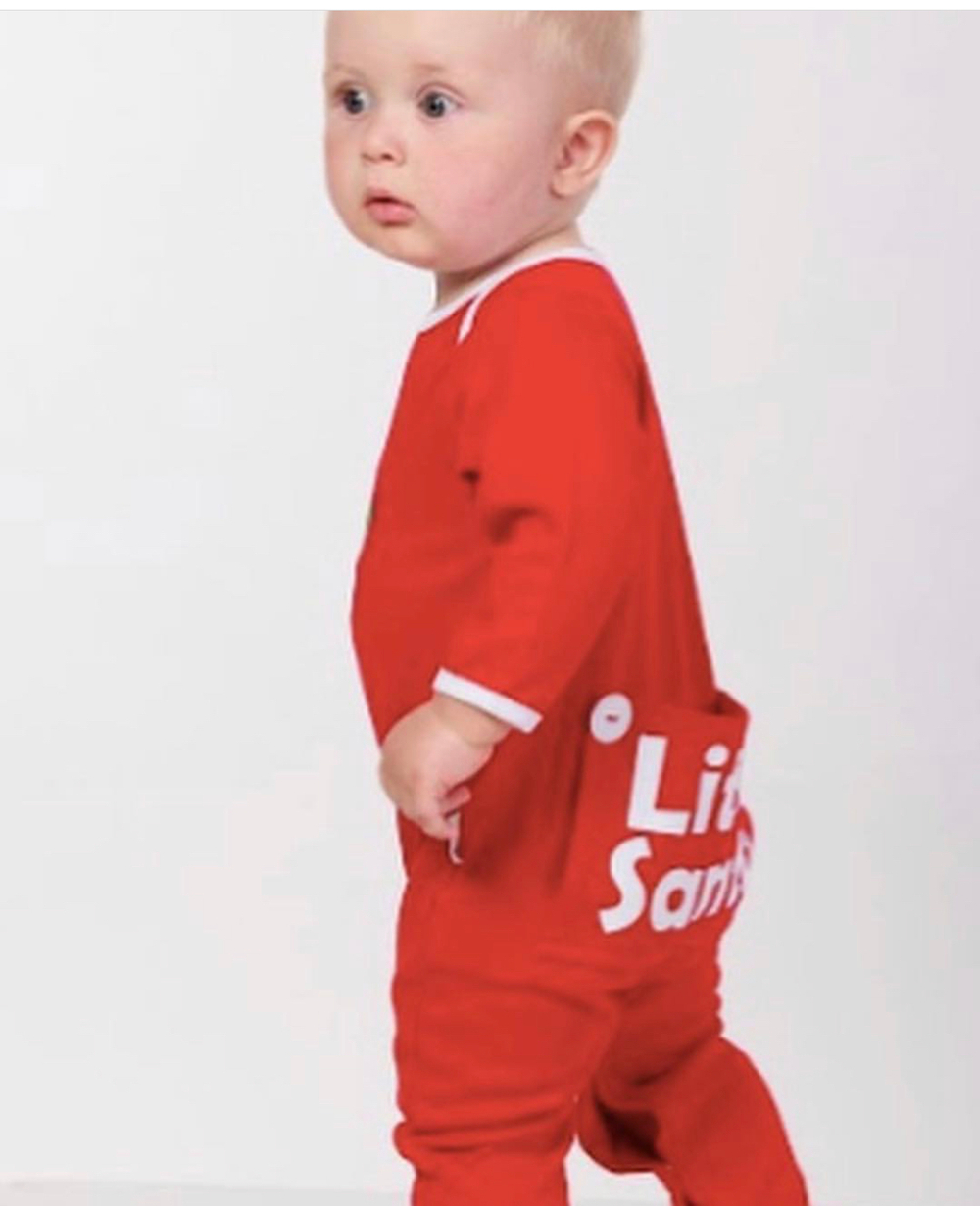 Чоловічок "Новорічний", інтерлок "Mag baby"