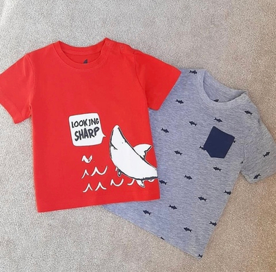 Футболки (набір 2 шт), бавовна ТМ "Lupilu"