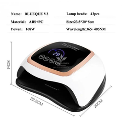 Лампа для маникюра LED+UV SUN BQ-V3, 168 Вт