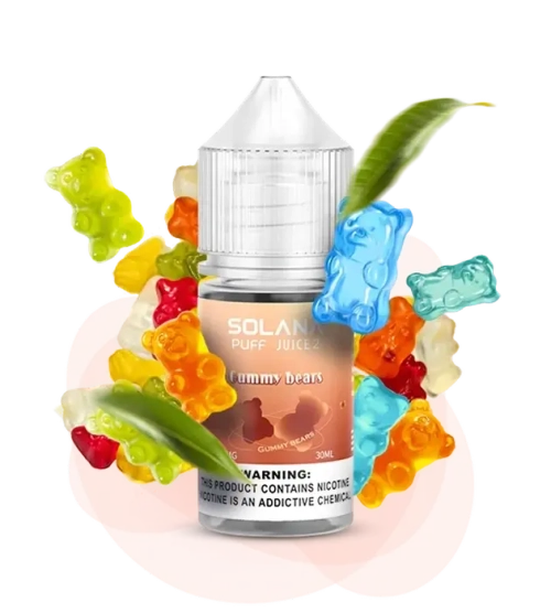 Солевая Жидкость Solana Gummy Bears (Солана Желейные Мишки) 30ml 50mg