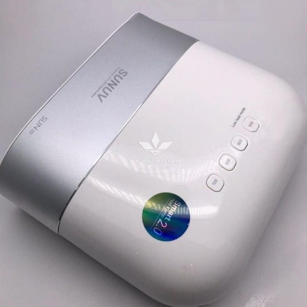 Лампа с аккумулятором для маникюра LED+UV Sun 3s нового поколения с кварцевыми диодами (оригинал), 48W