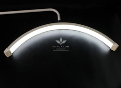 Бестеневая настольная Led лампа на струбцине Moon HD-M6X (SP-006), 50 Вт, белая