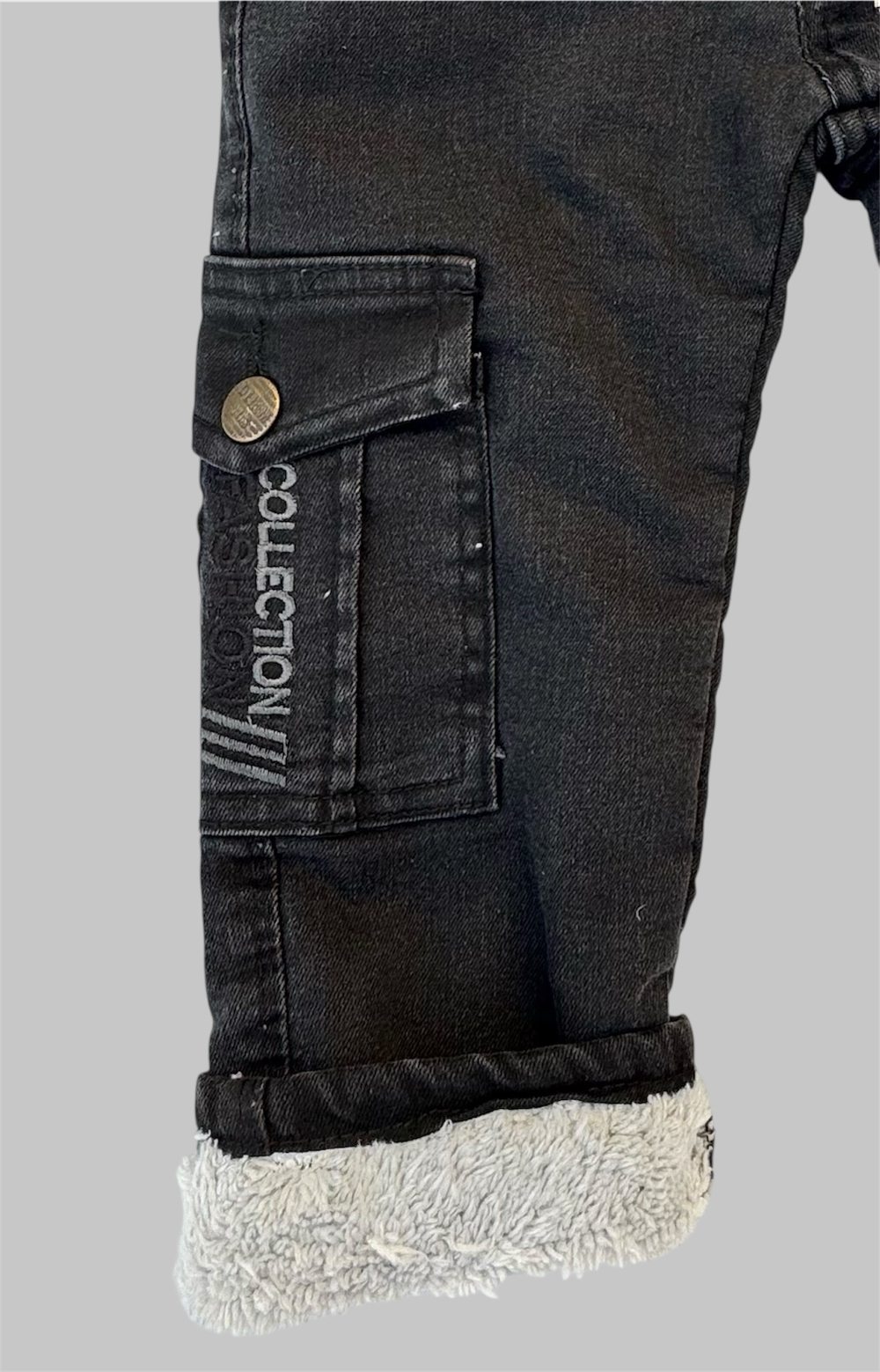 Джинси “Стиль”, джинс на махрі ТМ "Gocer"