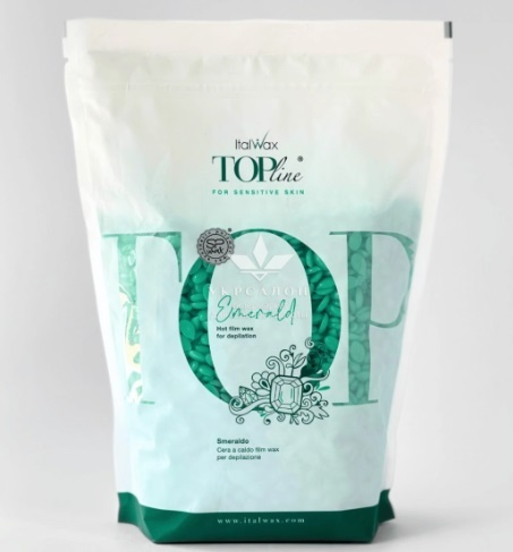 Гарячий віск Top Line Смарагд у гранулах, ItalWax