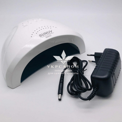 Лампа для манікюру led+uv sun one, 48w (оригінал)