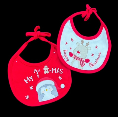 Слинявчики двосторонні (комплект 2 шт), бавовна, ТМ "Ovs"