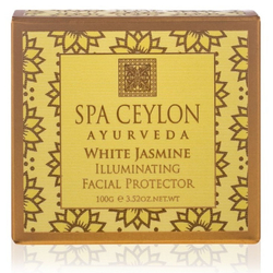 Крем-протектор із ефектом сяйва для сухої шкіри Білий жасмин 100 г, SPA Ceylon