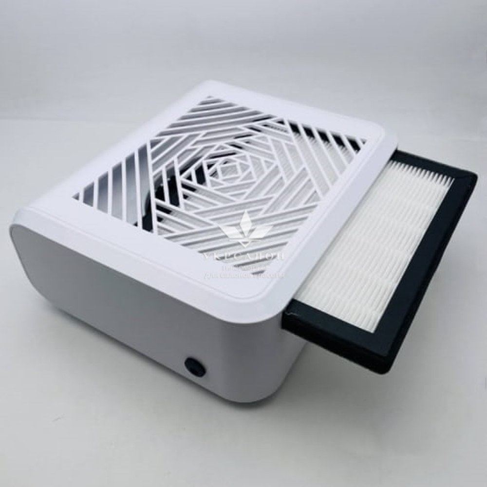 Настольная вытяжка для маникюра Jimdoa-801 с Хеппа фильтром