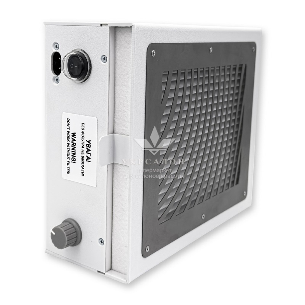 Настільна манікюрна витяжка з HEPA фільтром NT705iF TCV New, біла