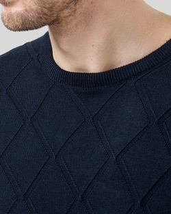 Джемпер чоловічий темно-синій (арт. 7662300402)