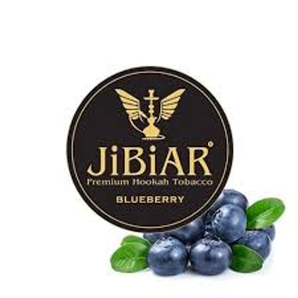 Табак Jibiar Blueberry (Джибиар Черника) 250г (Изготовлен в 2019)