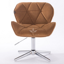 Стільчик клієнта Paris velor cross