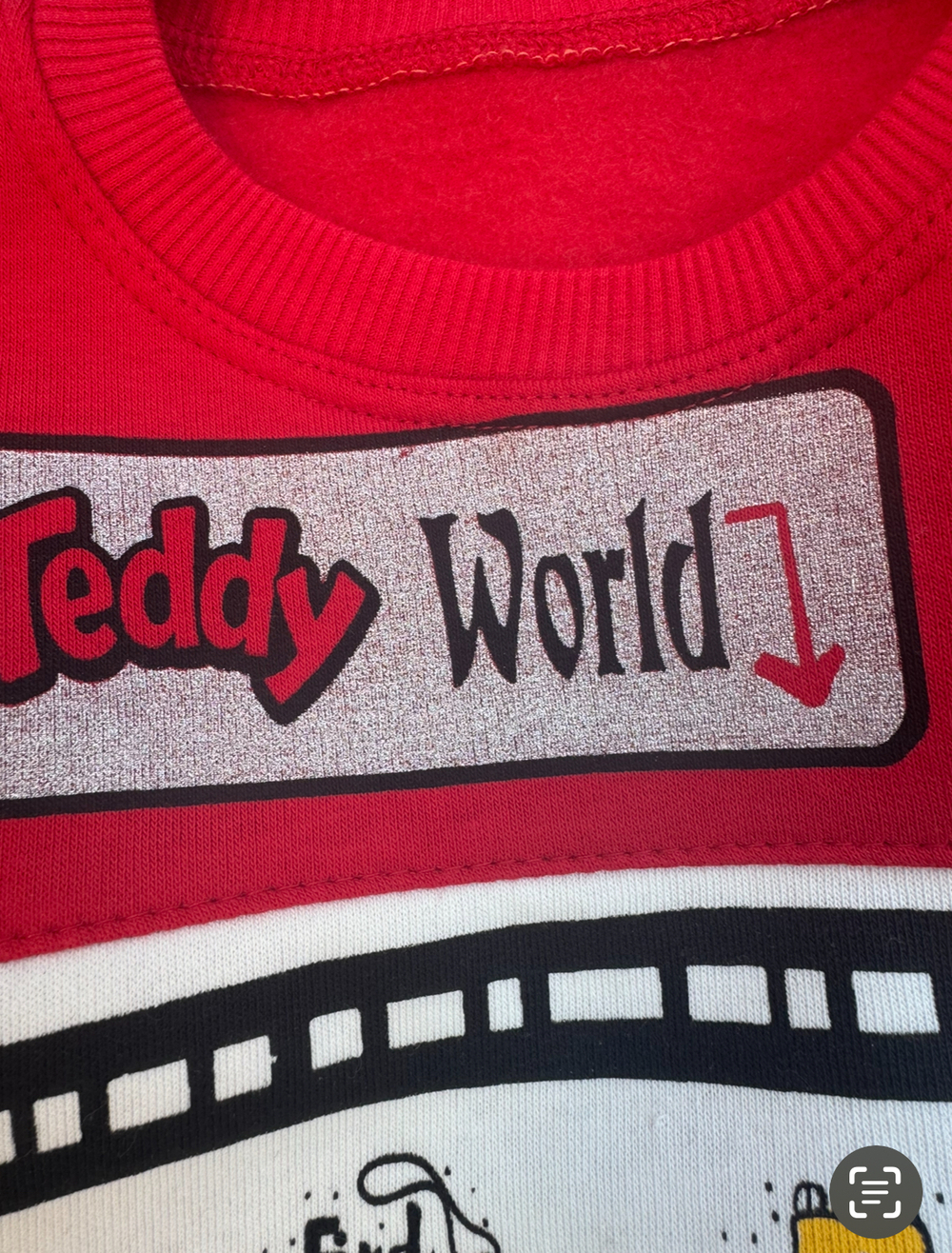 Костюм 2в1: світшот, штани "Teddy World" трьохнитка з начосом TM "Pepelino"