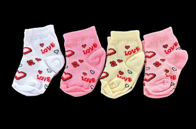 Шкарпетки "Love", бавовна "Baby Socks"