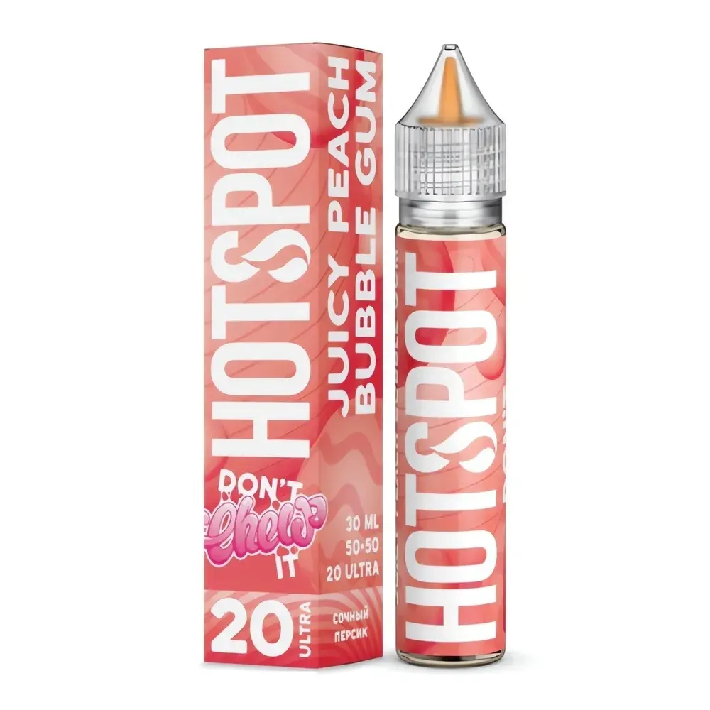 HotSpot - Juicy Peach Bubble Gum (2% nic)