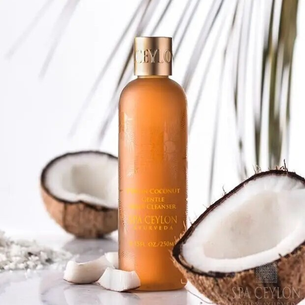 Деликатный шампунь для всех типов волос Королевский кокос 250 мл, SPA Ceylon