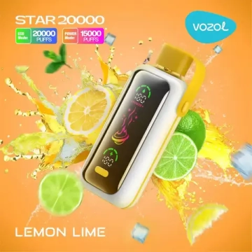 Vozol Star 20000 - Lemon Lime (5%nic)
