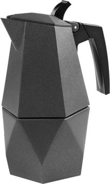 Гейзерна кавоварка Polaris Kontur 4C Сіра (Kontur-4C)