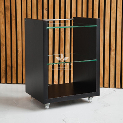 Косметологічний візок D-4 Black